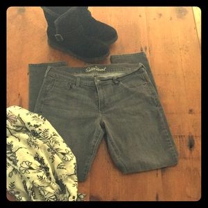 Old navy gray sweet heart jeans size M regular